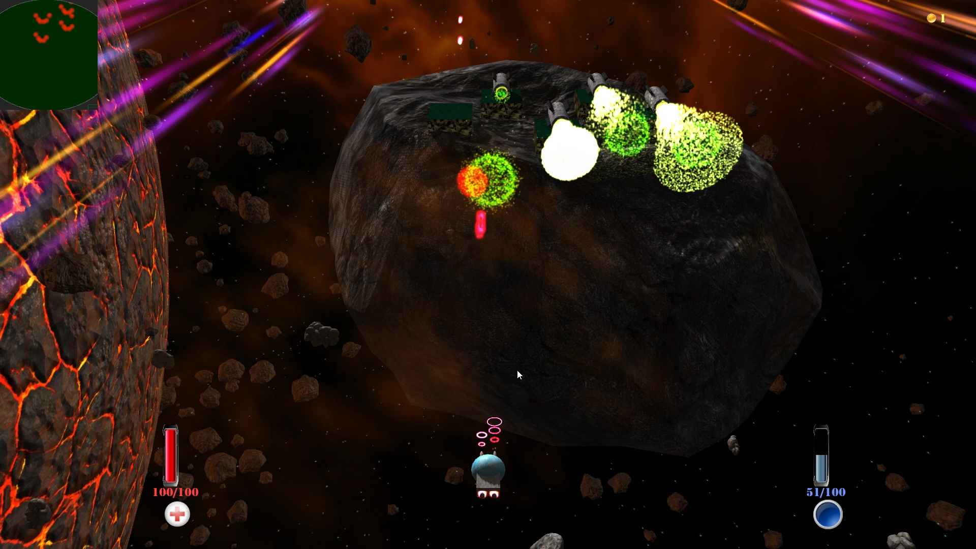 AsteroidBattle Gameplay